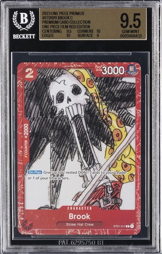 Brook (Pirate Foil) graded BGS 9.5 for sale on eBay