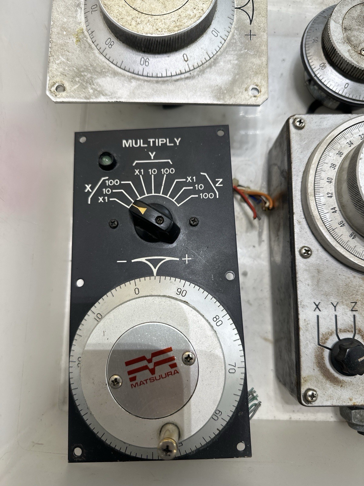 Lot of CNC Handwheel Pulse Generators – Matsuura, Mitsubishi – Used, Untested