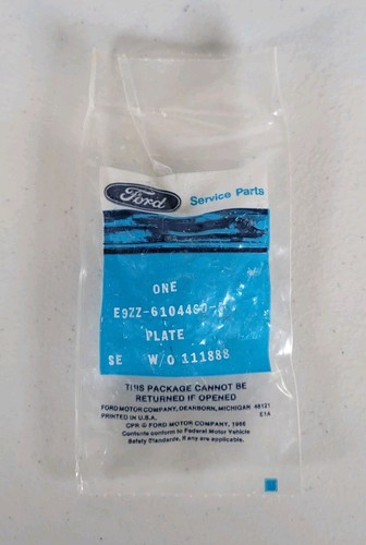 NOS 1989 1990 Ford Mustang 25th Anniversary Dashboard Dash Emblem E9ZZ-6104460-A - Picture 4 of 6