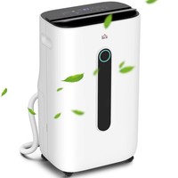 20L/Day Quiet Air Dehumidifier with Purifier, Timer, for Home Laundry