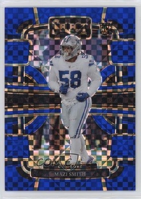 2023 Panini Select Concourse Blue Prizm /199 Mazi Smith #27 Rookie RC 12wz