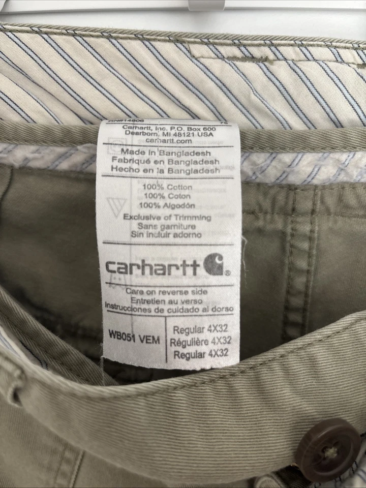 Carhartt regular 4 X 32 Cargo Women’s Pants Spring 2011 - Image 3 of 4