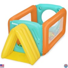 Bestway Tunneltopia Ball Pit Play Set with 25 Colorful Balls - Fun for Kids 