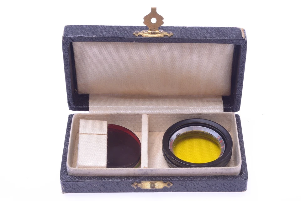 ✅ OMAG 'ROLLEIFLEX' 28.5MM GREEN, RED, BLUE, YELLOW FILTER SET LENS PUSH ON 21-4 - Image 3 of 3