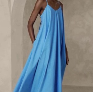 sachin and babi light blue dress Women's Poplin Dresses