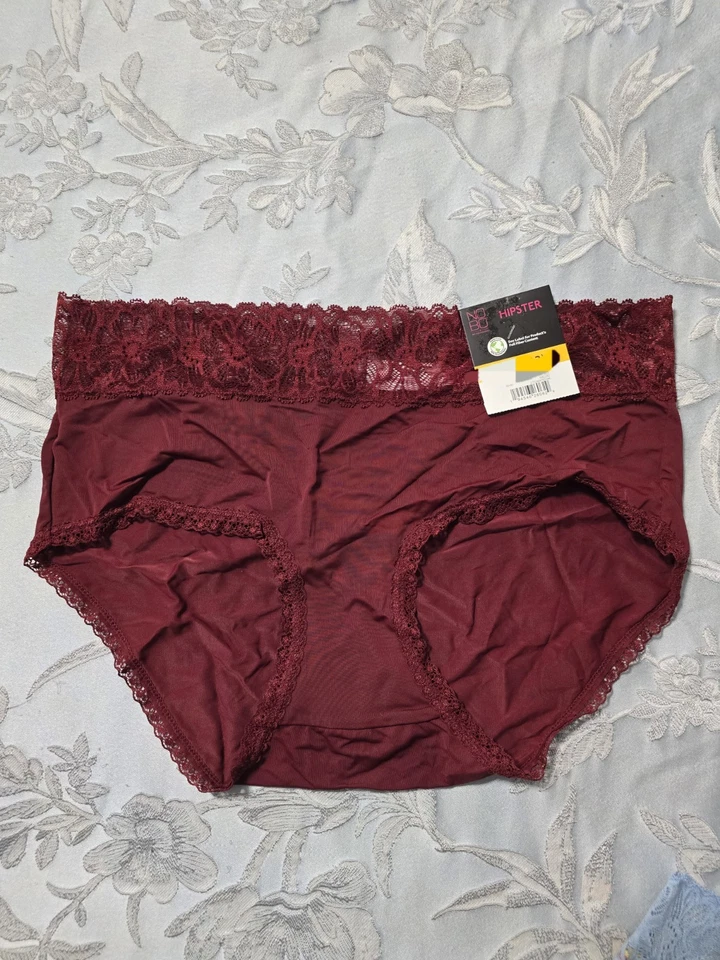 Без границ NOBO микро кружева 3-Pack многоцветный хипстер трусики размер XXL 19 новый с Ярлыками - Изображение 3 из 4