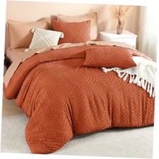 California King Comforter Set Burnt California King 104"x96" 22-terracotta