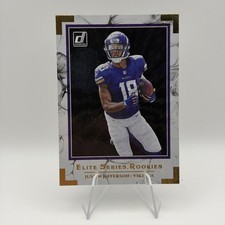 2020 Panini Donruss - Elite Series Rookies Justin Jefferson #ESR-JUJ (RC)