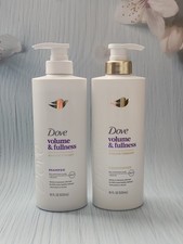 (Set of 2) Dove Volume & Fullness Damage Therapy Shampoo and Conditioner, 18 oz 0.83 per gallon