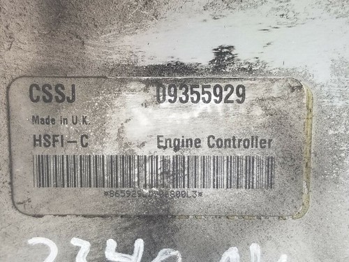 09355929 motorsteuergerät OPEL ASTRA G BERLINA COMFORT 1998 1075267