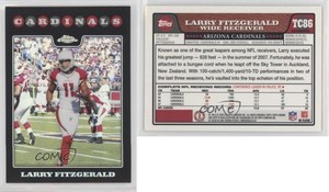 2008 Topps Chrome Refractor Larry Fitzgerald #TC86