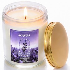 Lavender Scented Candles for Women -Aromatherapy Candle, Natural Soy Candles ...