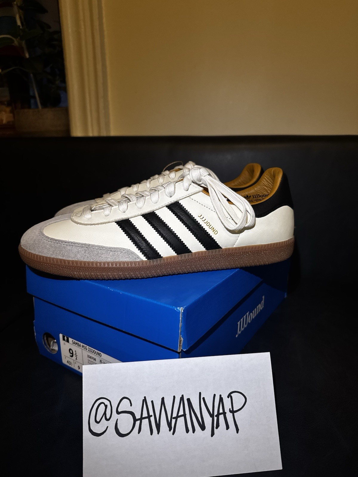 Brand New Jjjjound x Adidas Sambas Size 9.5 Men's