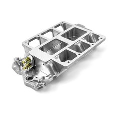 Chevy Sbc 350 6-71 8-71 Supercharger Aluminum Intake Manifold Machined Polished Chevy Sbc 350 6-71 8-71 Supercharger Aluminum Intake Manifold Machined Polished
