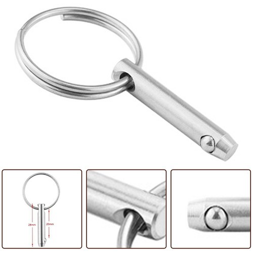 Boîte De 125 Broches à Cotter En Acier Zinc - 1/8 X 4 - Neuf, Emballage D'origine