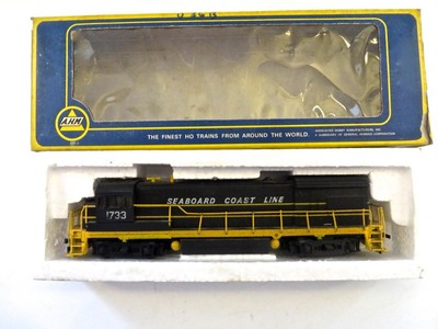 HO AHM Scarce Seaboard Coast Line U36B Dummy Diesel Loco 1733 LOW SHIP Boxed