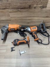 Lote de herramientas de salvamento RIDGID para PIEZAS/REPARACIÓN mezclador medio amoladora angular cortador de paneles de yeso