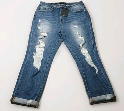 Risen Jeans Distressed Size 2 XL Womens