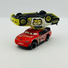 Disney Pixar Cars - RACE DAMAGED NO STALL & LEAK LESS *Custom* - 1:55 Diecast