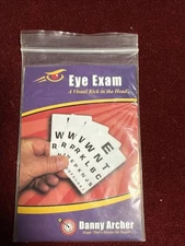 Eye Exam Danny Archer Card Magic-packet Trick-EDC-Walk Around - Easy To Do