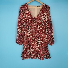 Express Women's Size XS Above the  Knee Length Long Sleeve Dress