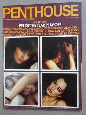 PENTHOUSE (UK) Vol. 15 No. 6 - 1980  Pet des Monats Samantha Faye
