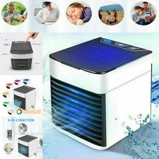 Portable Mini USB Air Conditioner Cooler Cooling Fan Humidifier Evaporative Cool