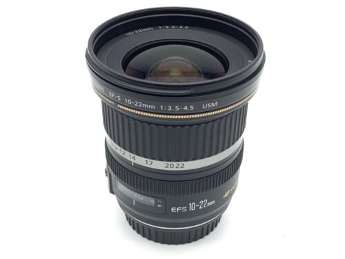 Excellent objectif interchangeable Canon Ef-S10-22 mm F3,5-4,5 USM  - Photo 1/3