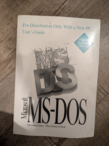 Original: Microsoft MS-DOS 6.22 Vollversion mit 3,5 Festplatten & COA Neu - Bild 3 von 3