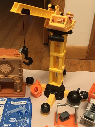 Disney Handy Manny's Big Construction Job And Shops Playset 2010 COMPLETE! - Picture 3 of 24