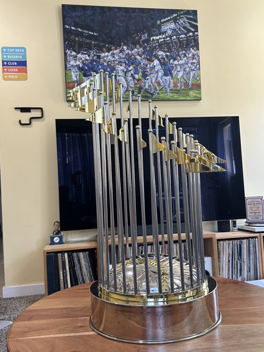 2020 LOS ANGELES DODGERS WORLD SERIES CHAMPION TROPHY FULL
