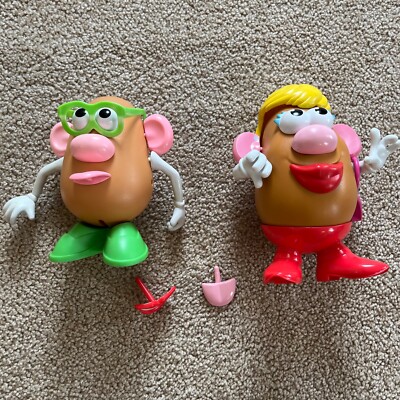 Vintage 1990's Mr & Mrs. Potato Head w/ Pieces + Accessories | eBay