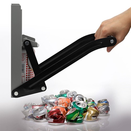 Can Crusher Wall Mounted Aluminum Can Crusher 16oz 12oz 8oz Heavy Duty Recycling - Picture 5 of 11