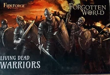 Forgotten World Living Dead Warriors New • 2 Sprues • 6 Minis • Fireforge Games