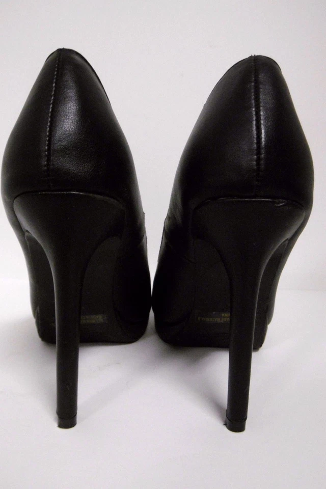 ZAPATOS DE SALÓN NEGROS TACÓN ALTO REPORT 5.5 SIN CORDONES MUJER TASHI TACONES ALTOS A18 Foto 3 de 4