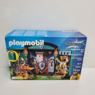 Playmobil 5659 Royal Knights Play Box Set Germany 2015 HTF