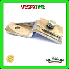 Piastra VTR acciaio INOX per arretrare l'ammortizzatore posteriore Vespa 50 125