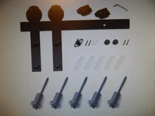 SMARTSTANDARD 6.6ft Heavy Duty Sturdy Sliding Barn Door Hardware Kit -