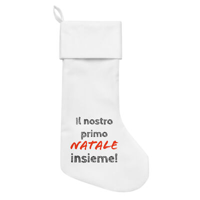 Calza per il primo Natale 