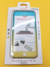 360 Full Blue/Yellow iPhone 6 Plus/6s Plus Case w/ Screen Protector