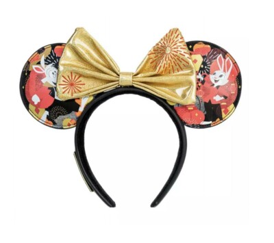 Disney Loungefly Lunar New Year of the Rabbit Mickey ears headband Disney Parks Loungefly Year of the Rabbit Lunar New Year  main image 3
