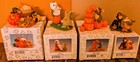 New ListingCharming Tails Figurines Fall/Halloween Lot of 4