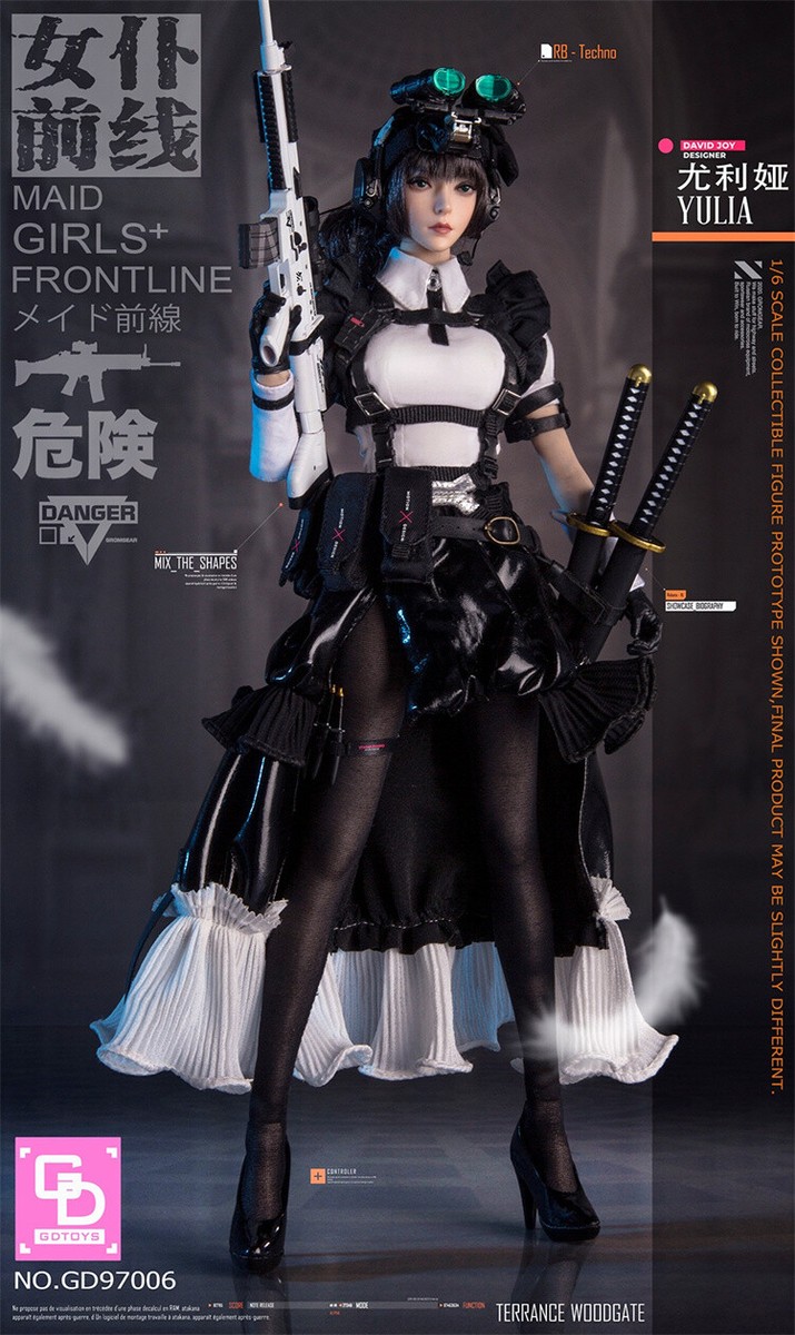 GDTOYS YULIA Maid Girls Frontline GD97006 1/6 Action Figure