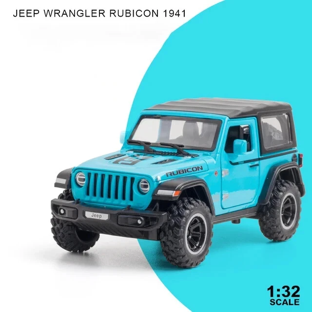 Jeep Wrangler Rubicon Off-Road Alloy Model Car Diecast 1/32 Scale - Choose color - Image 4 of 4