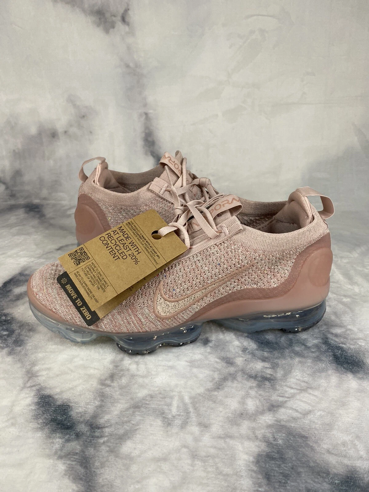 Nike Air Vapormax Flyknit 2021 rosa DJ9975 600 donna taglia 10 5 uomo taglia 9 nuove