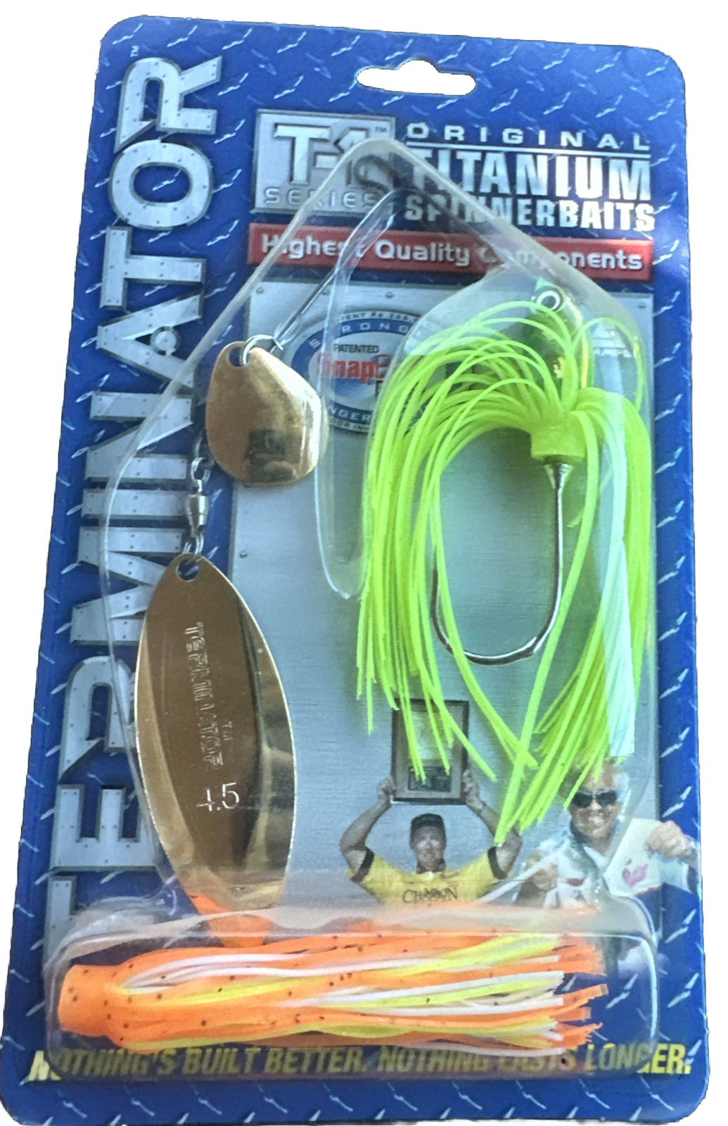 1/2 OZ TERMINATOR T1 SERIES TITANIUM SPINNERBAIT BRAND NEW IN PACKAGE