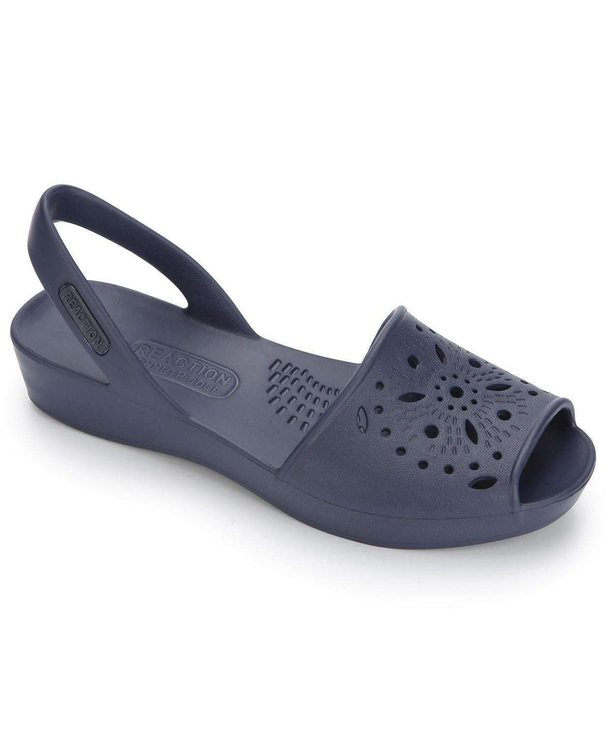 Kenneth Cole Reaction Womens Fine Eva Platform Wedge, NAVY, Size 11.0 | eBay