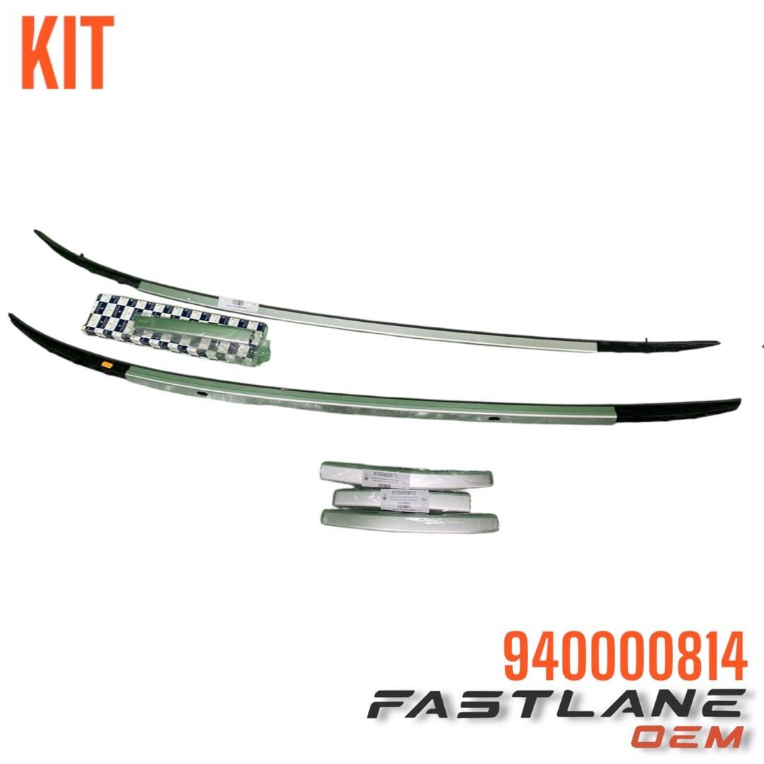 2016-2023 MASERATI LEVANTE RETROFIT KIT ROOF RAILS CHROM NEW OEM 940000814