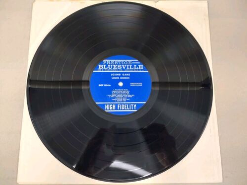 LONNIE JOHNSON - LOSING GAME PRESTIGE BLUESVILLE BV 1024 - US 1961 MONO Vinyl LP - Picture 3 of 4