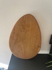 Ostern Schneidebrett Ei Servierplatte Eiche Vollholz Holzbrett